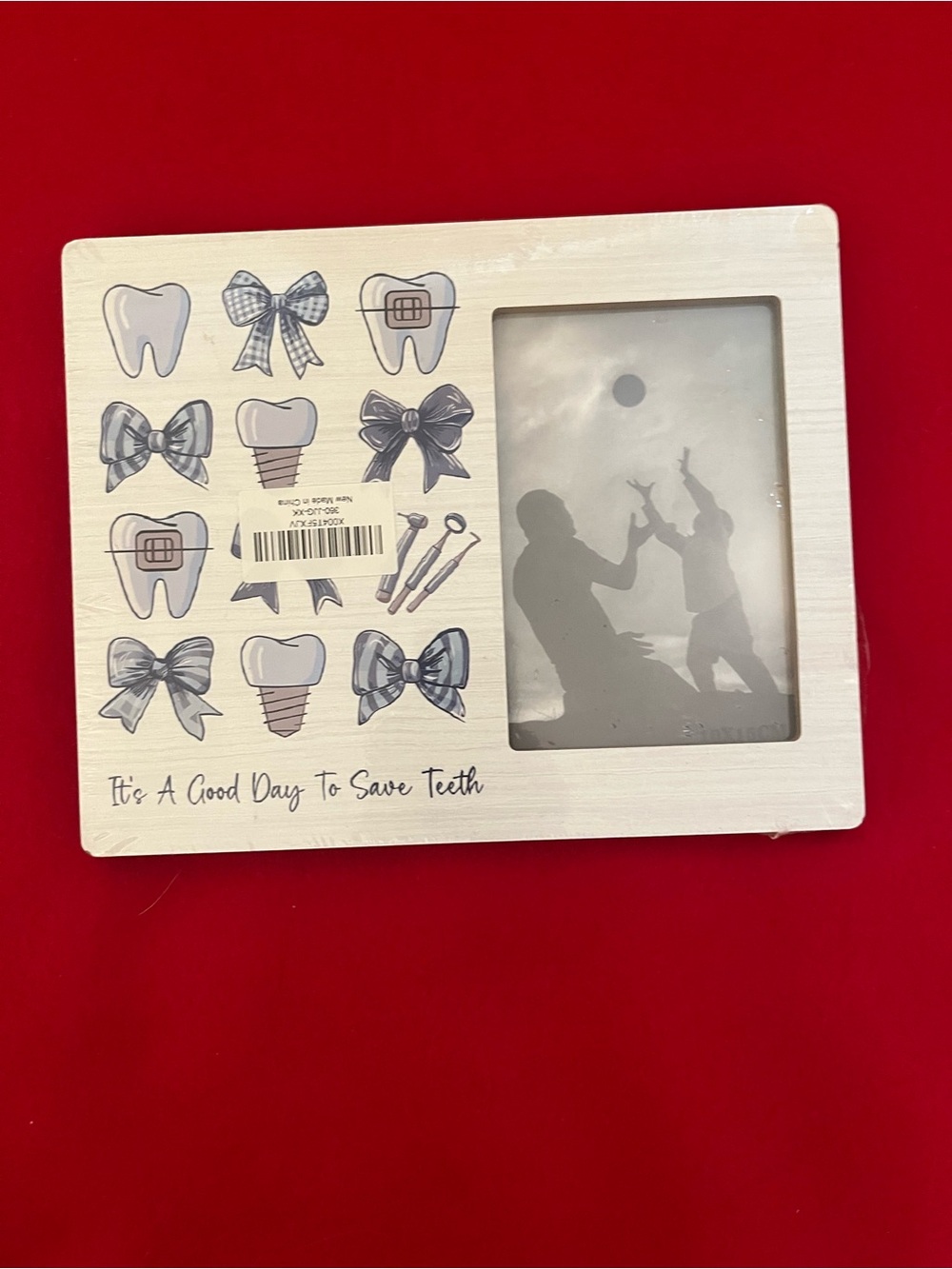 It’s A Great Day To Save Teeth 3.5” x 5.5” Photo Frame